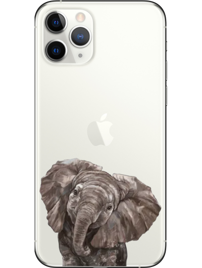 Husa IPhone 15 Pro Max, Silicon Premium, BABY ELEPHANT